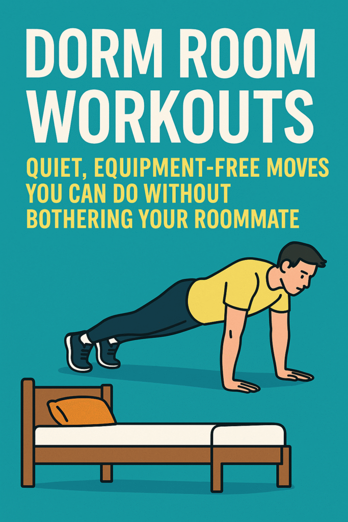 Dorm Room Workouts: Quiet, Equipment-Free Moves You Can Do Without Bothering Your Roommate chatgpt image oct 2, 2025, 04 27 05 pm